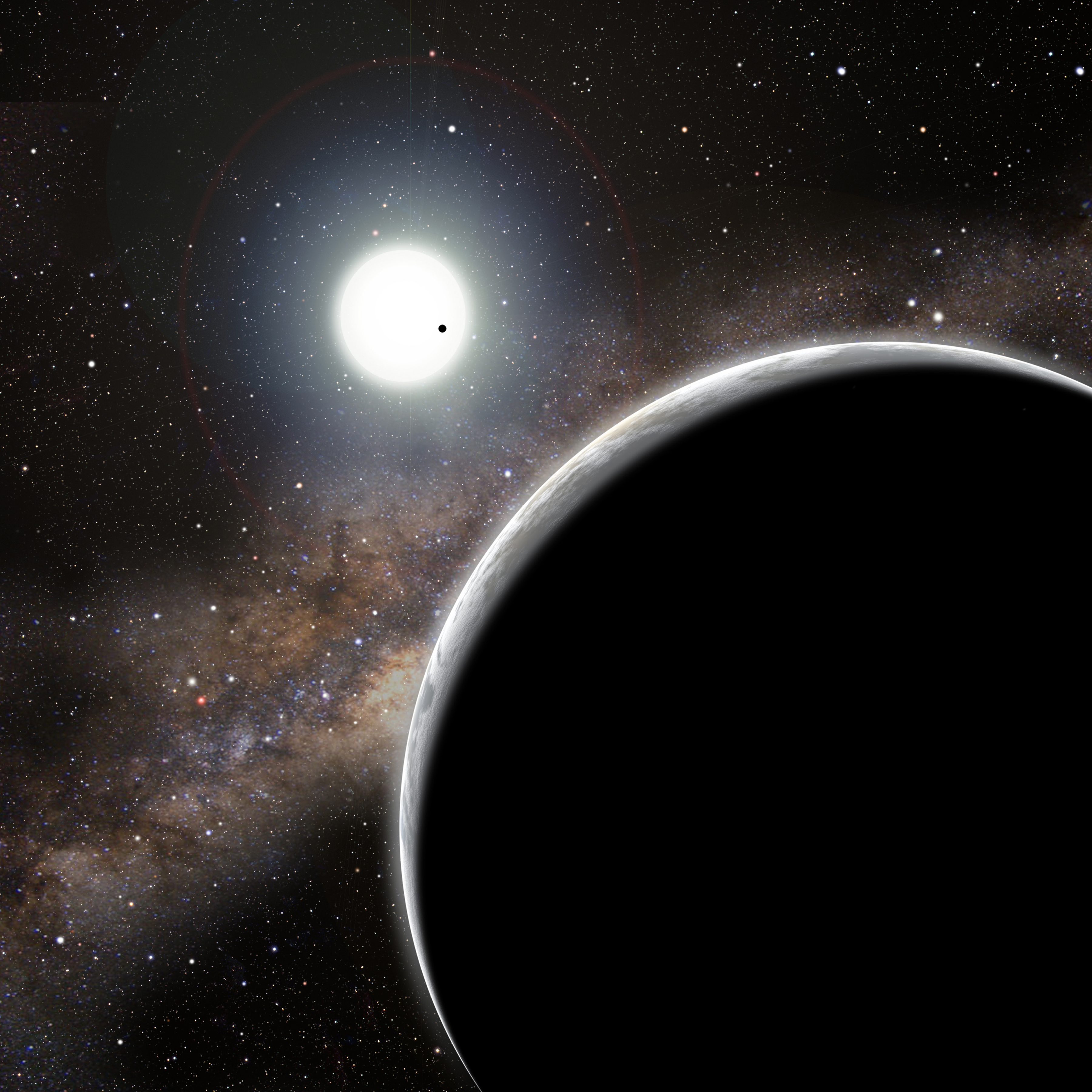 Invisible' planet discovered with new technique