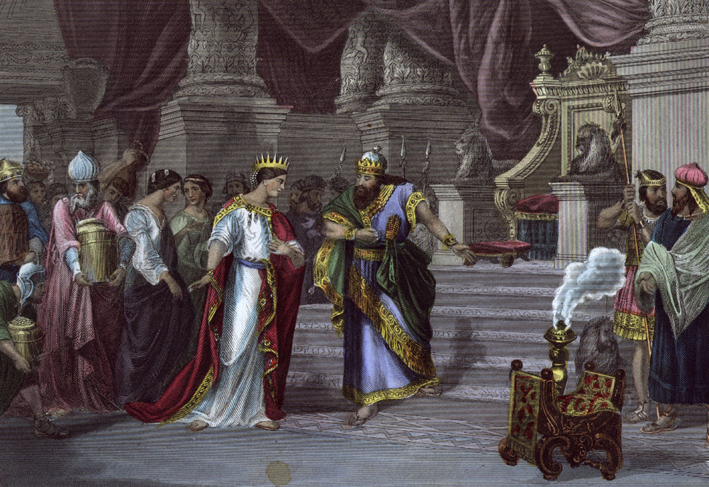 Queen of Sheba and Solomon King Solomon and the Queen of Sheba 