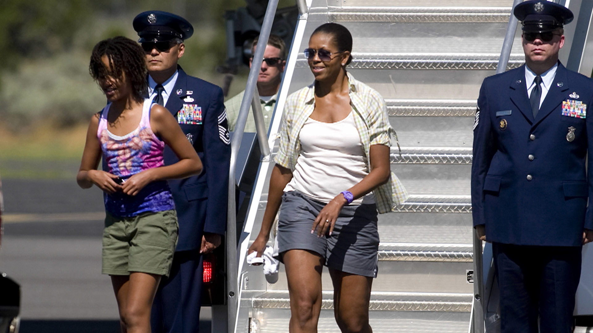 Michelle Obama S Biggest Fashion Regret Those Gray Shorts