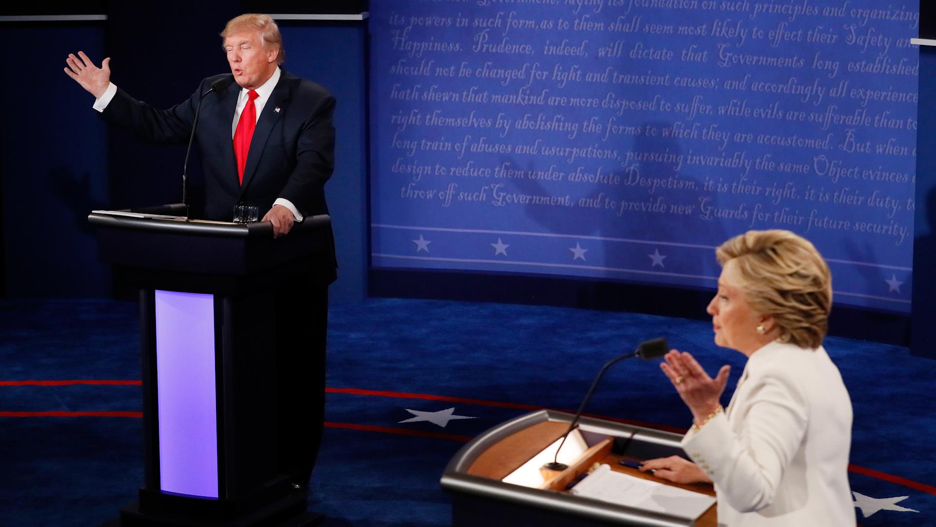 The Gloves Come Off: Trump, Clinton Swap Debate Low Blows