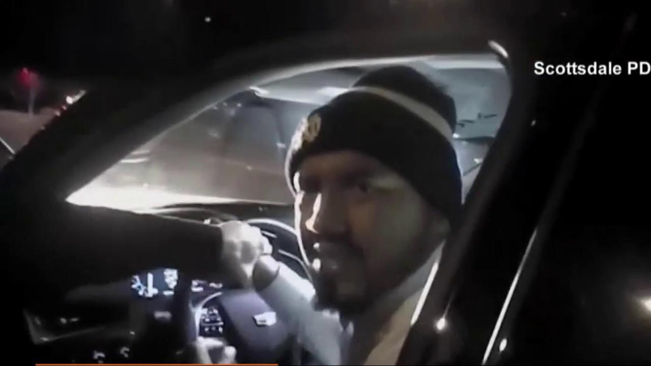 Wide receiver Michael Floyd's DUI arrest shown on police video