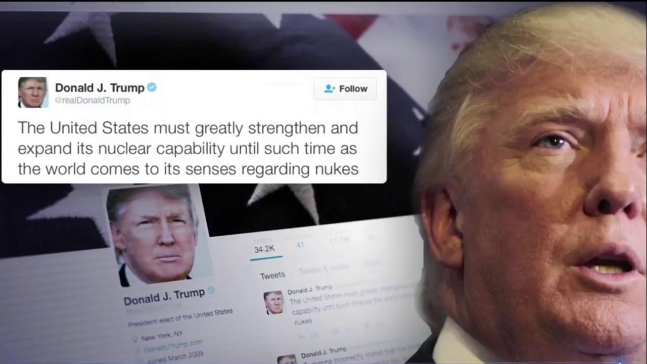New Nuclear Arms Race? Pres.-Elect Trump: U.S. Must Strengthen, Expand