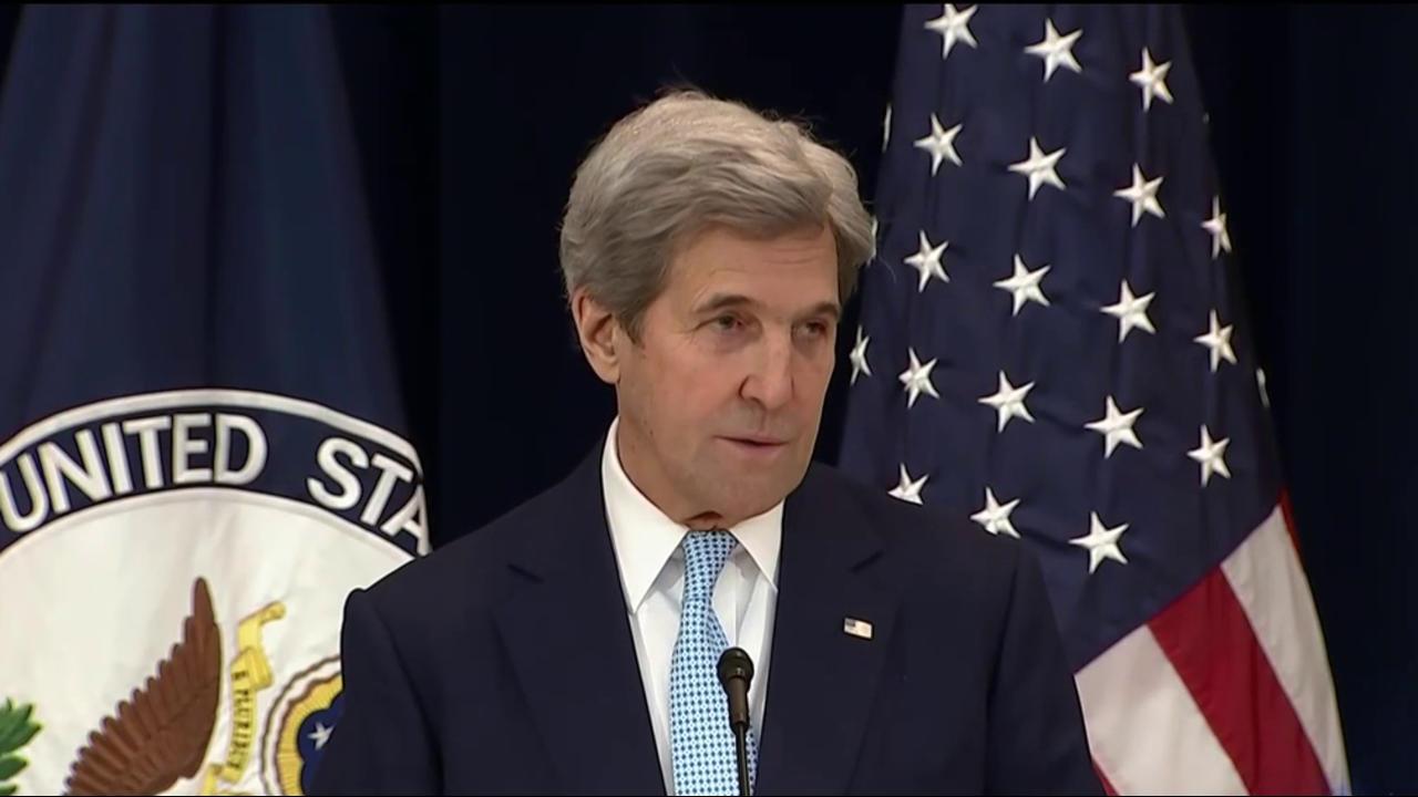 Sec. Kerry Paints Dire Picture for Middle East Peace