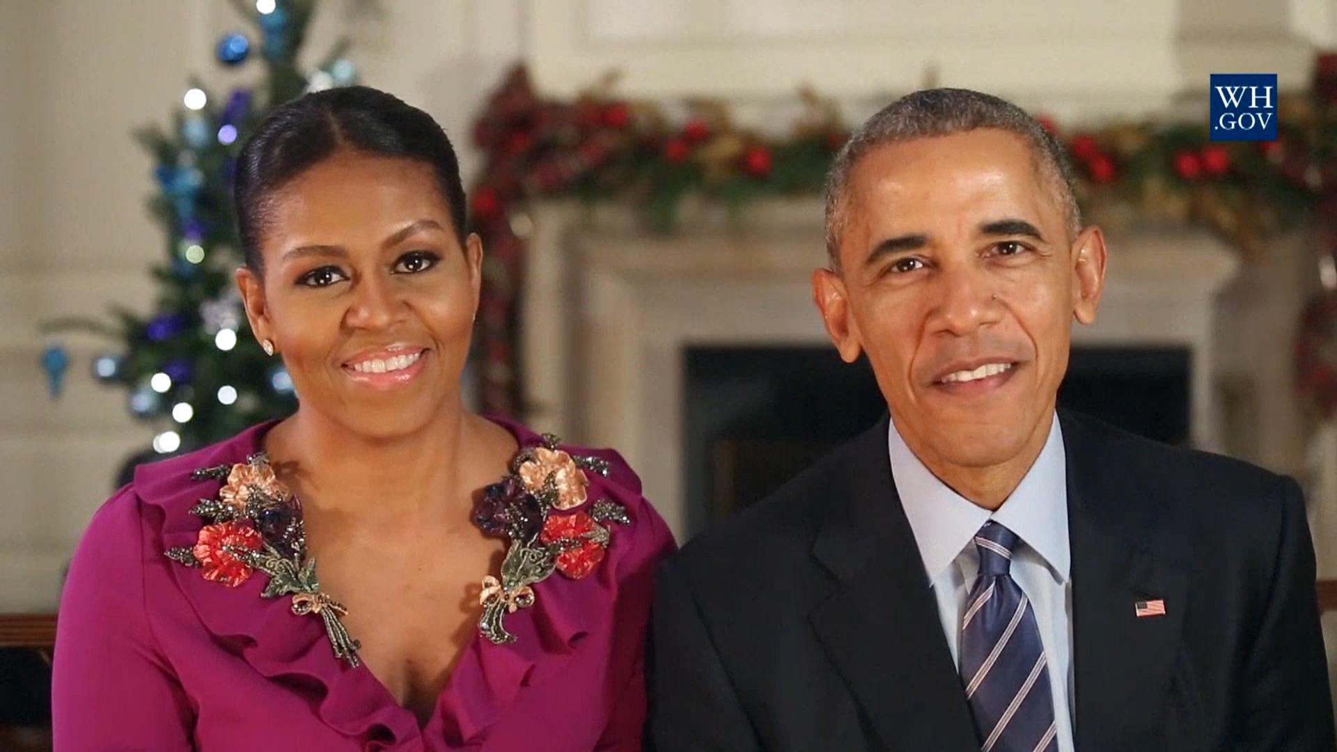 Watch the Obamas' Final Holiday Message