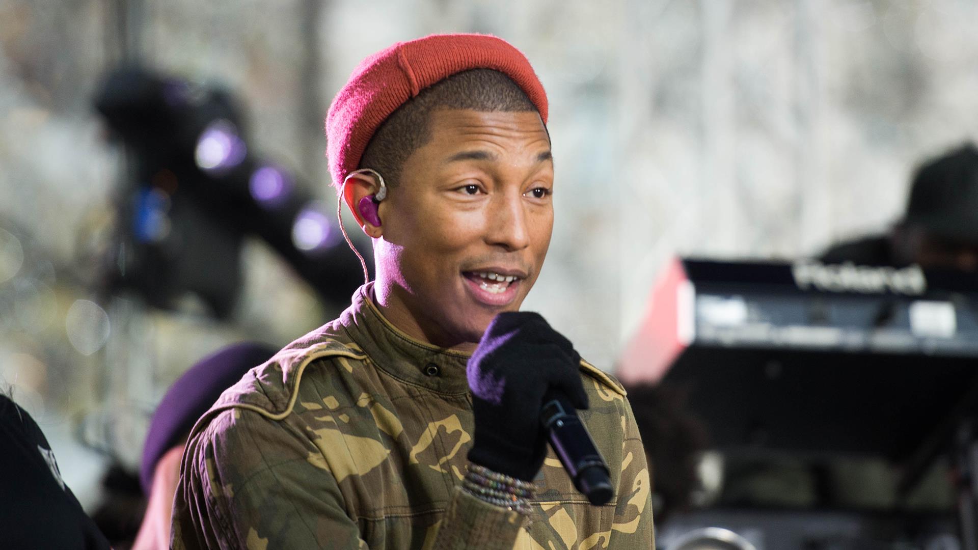 Watch Pharrell Williams perform his new song 'Runnin'' live on TODAY