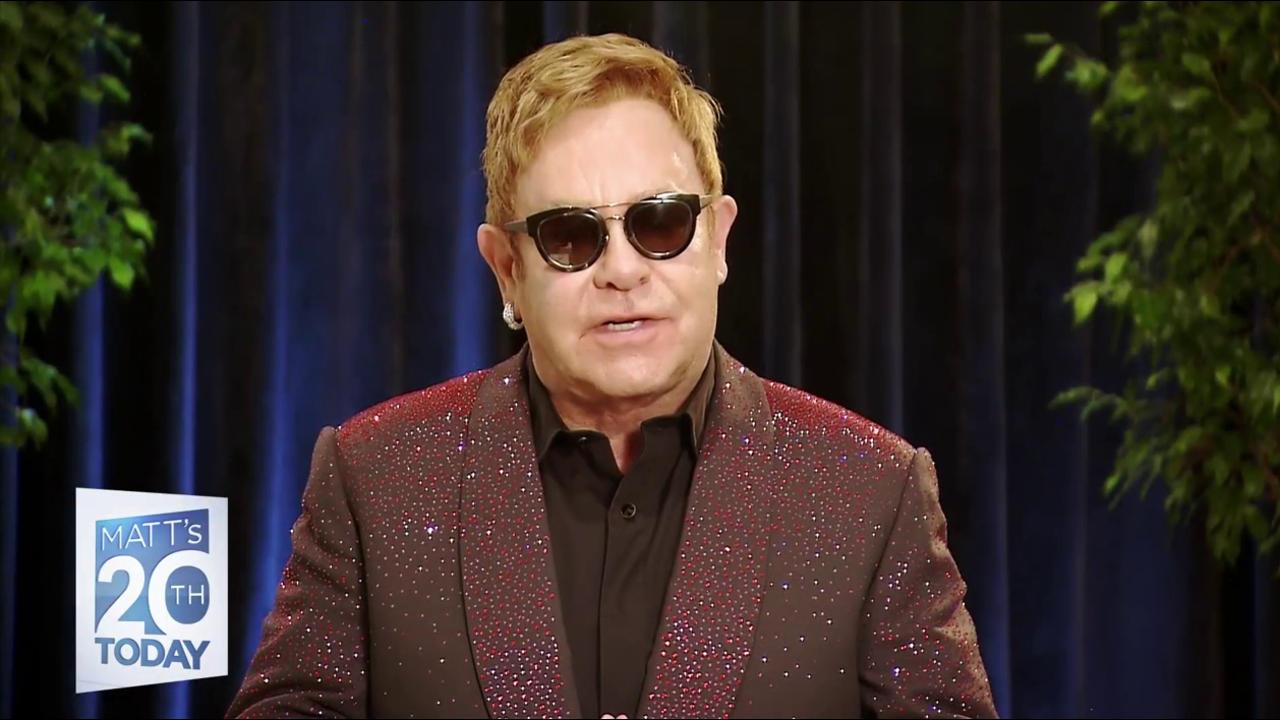 Elton John, Tom Hanks, Kevin Hart send Matt Lauer 20th anniversary wishes