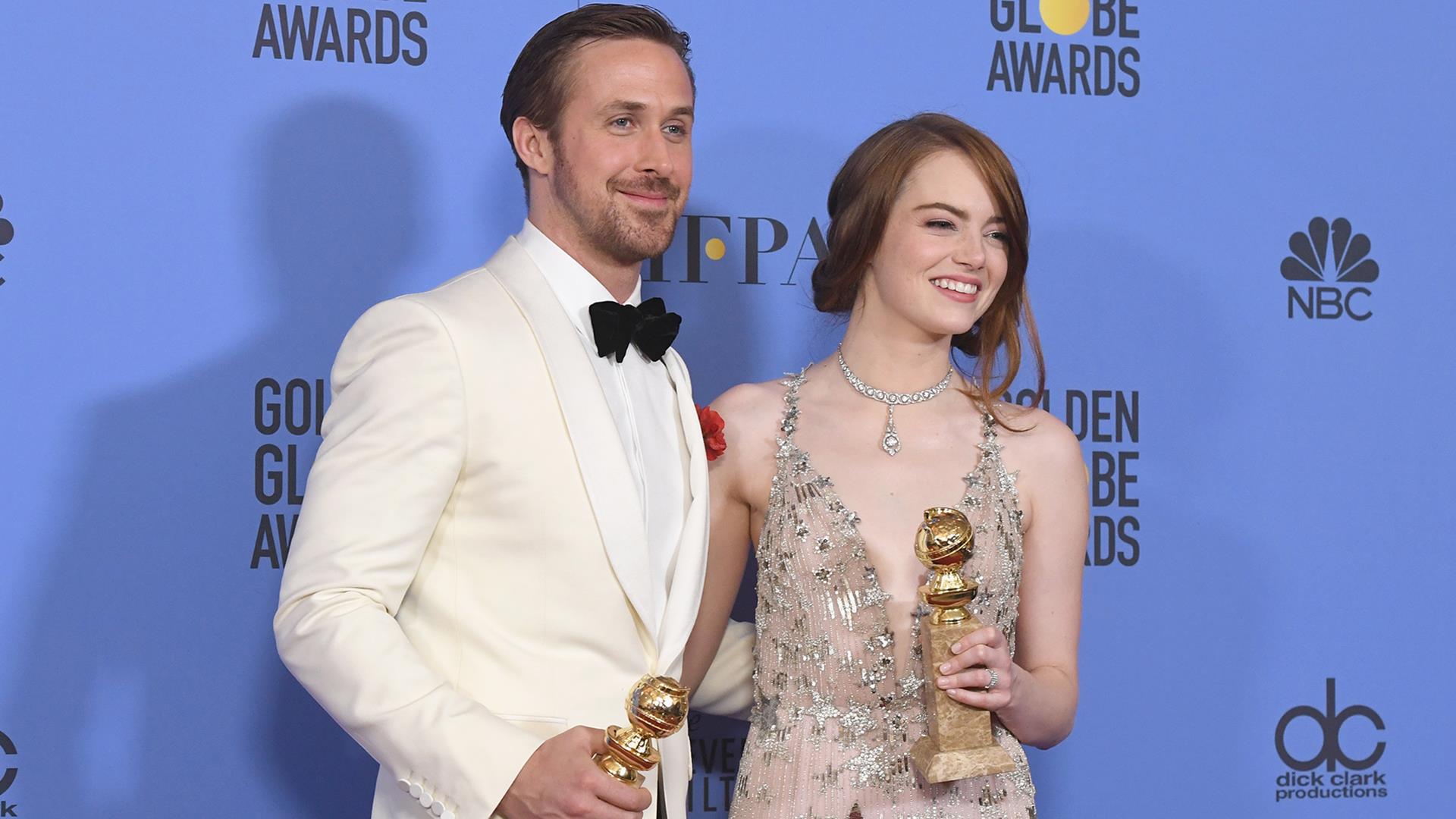 At Golden Globes, 'La La Land' has a landslide of wins with 7 awards