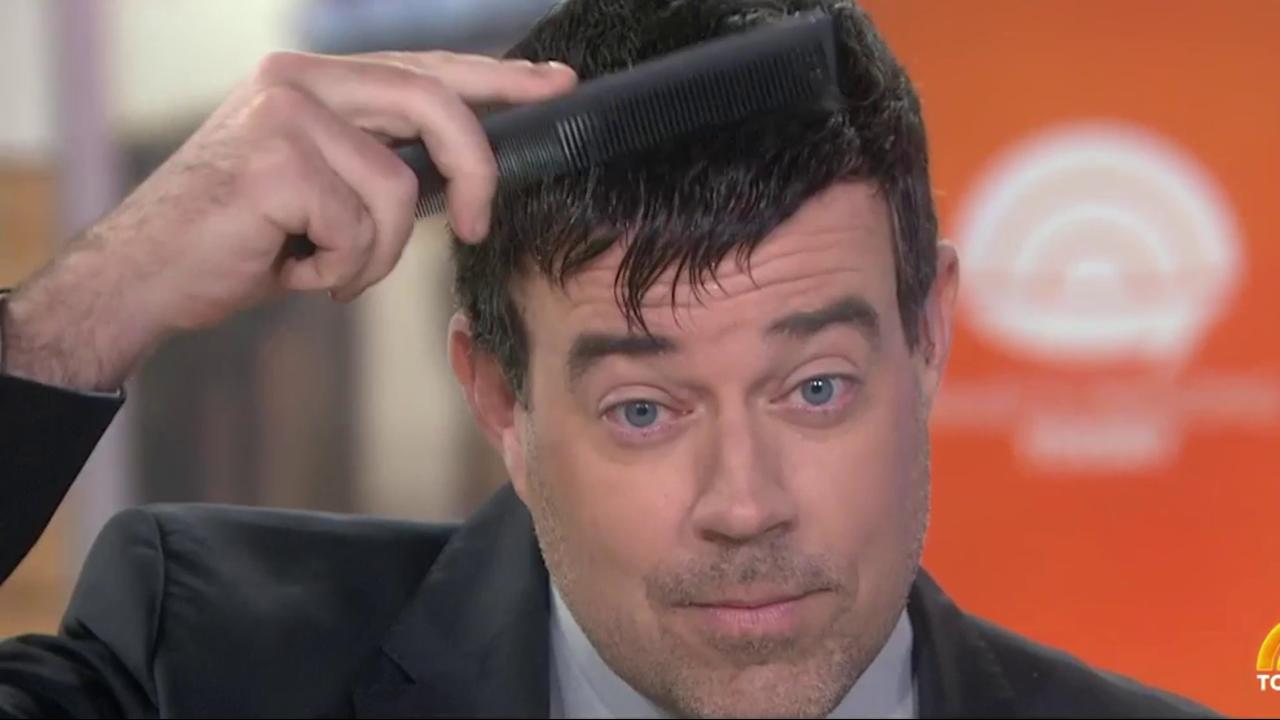 Are 'man bangs' the new man bun? (Carson Daly gives them a try)