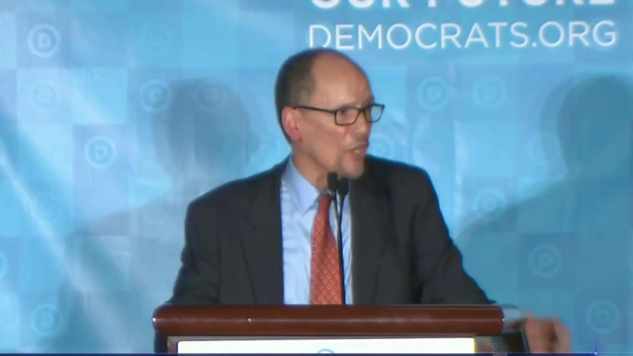 Tom Perez, Former Obama Labor Secretary, Ekes Out Win in Tight Race for DNC Chair