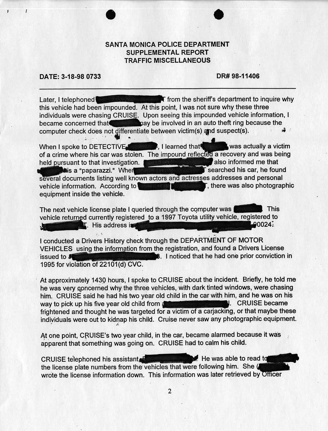 Police documents - Dateline NBC | NBC News1245 x 1636