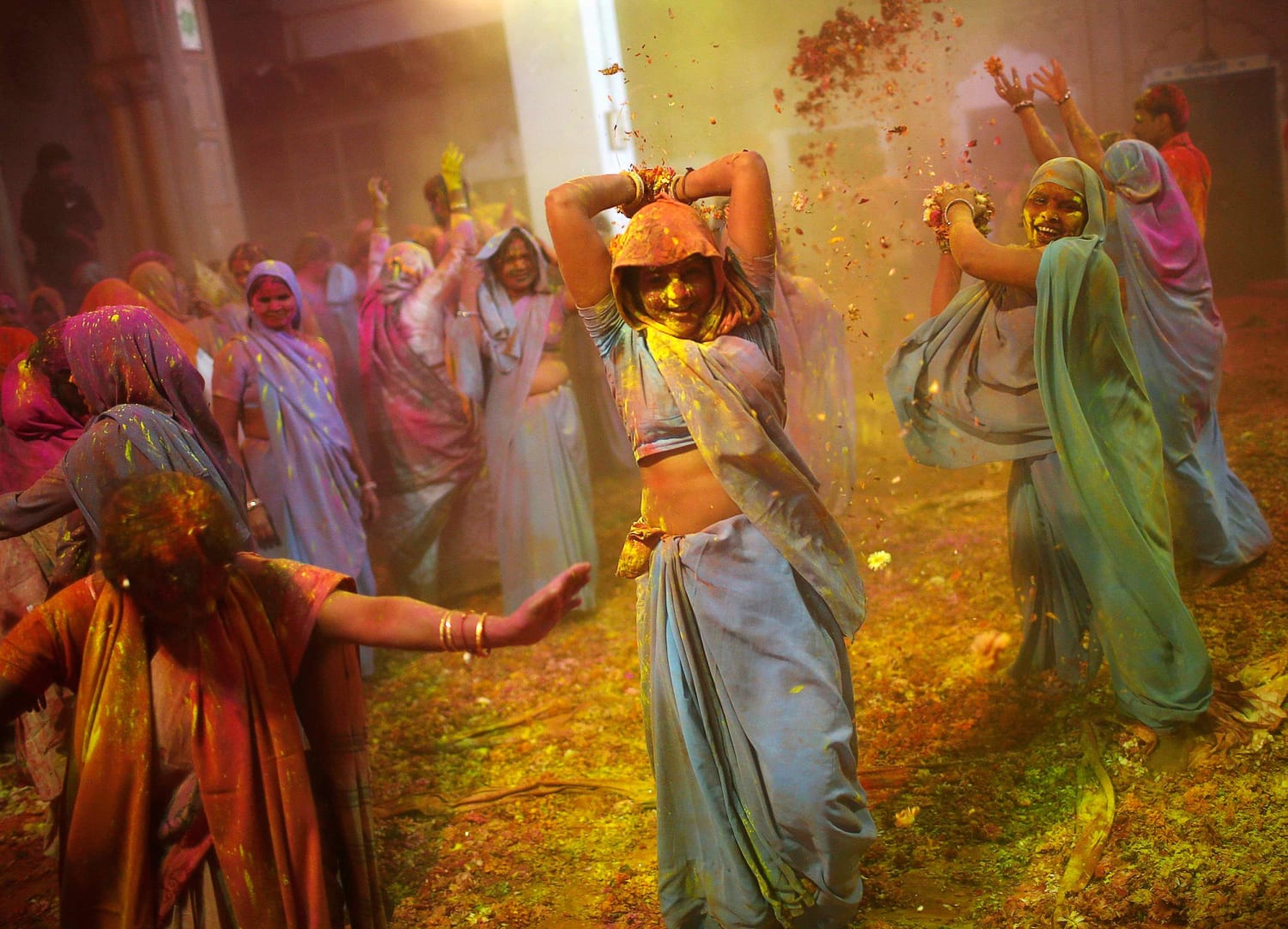 Breaking Tradition: Widows Celebrate Holi Festival in India - NBC News2500 x 1801