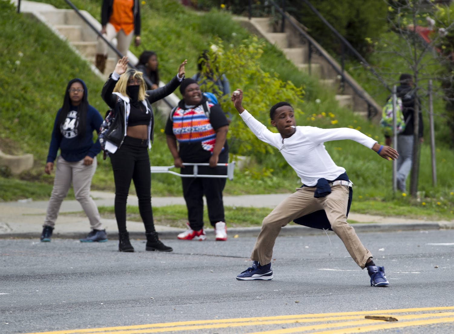 State of Emergency Declared as Baltimore Protests Turn Violent.