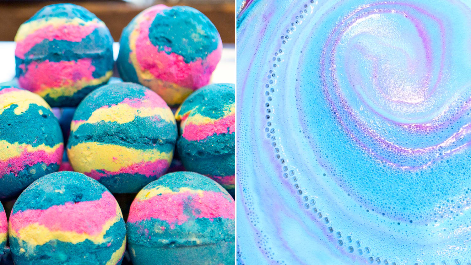 Lush bath bomb: See how it's made from start to finish ...