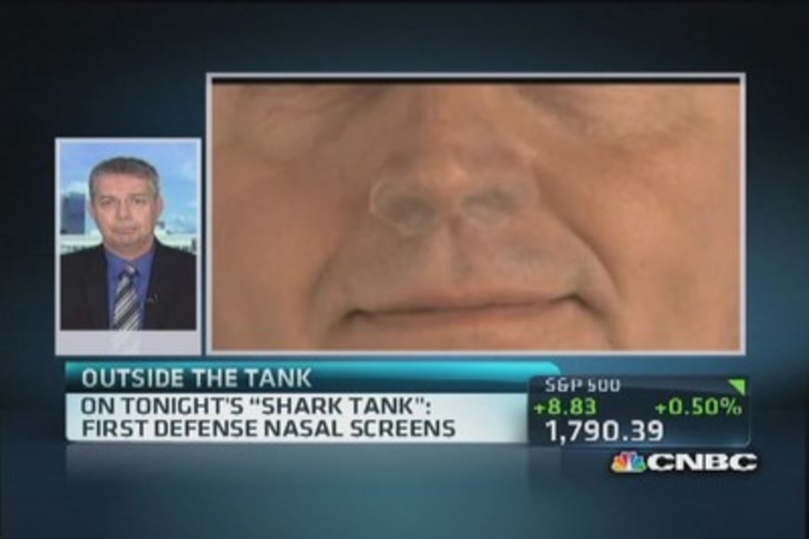 First Defense Nasal Screens on 'Shark Tank' Video on