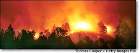 Image: Colorado Wildfire Still Burning