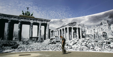 wwii berlin after war europe destroyed legacy germans grapple still brandenburg gate two dalder reuters michael