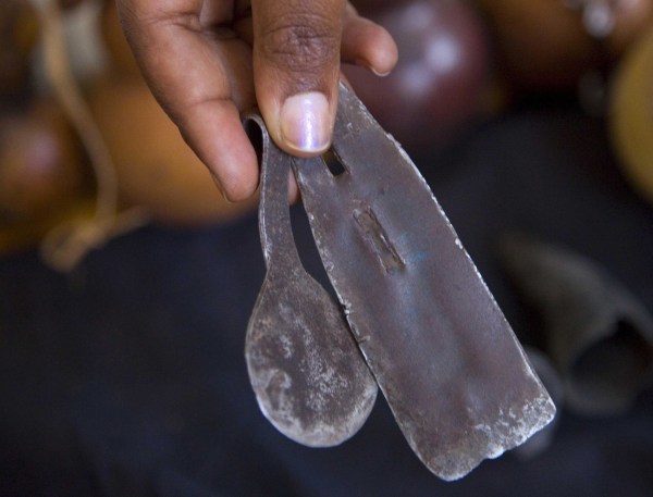 Image: A tool used for Female Genital Mutilation in Tanzania