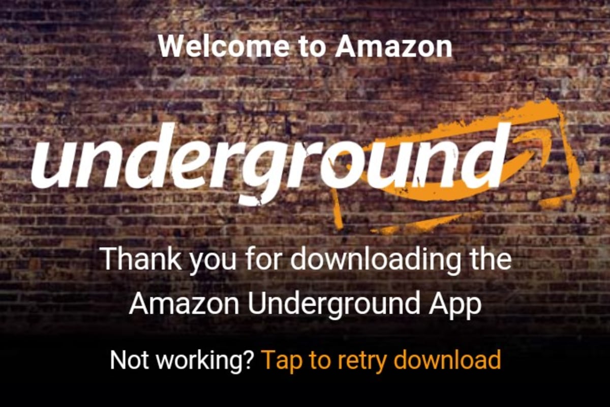Amazon Strikes Back at Google with Underground App Store