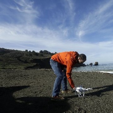 California Residents Turn to Drones to Document Coastal Erosion