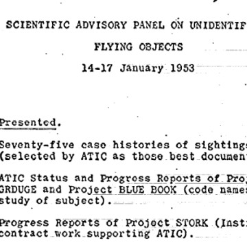 CIA Posts &#x27;X-Files&#x27; UFO Documents for Both Believers and Skeptics