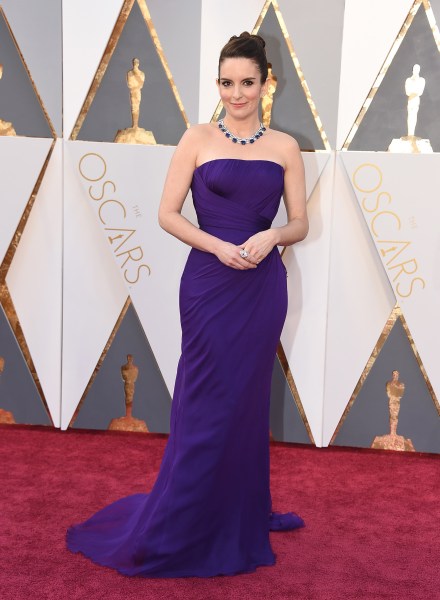 Tina Fey: Oscars red carpet