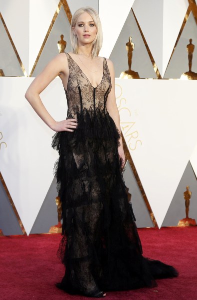 Jennifer Lawrence: Oscars 2016 red carpet best dressed