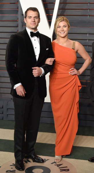 Henry Cavill and Girlfriend Tara King at the 2016 Oscars 