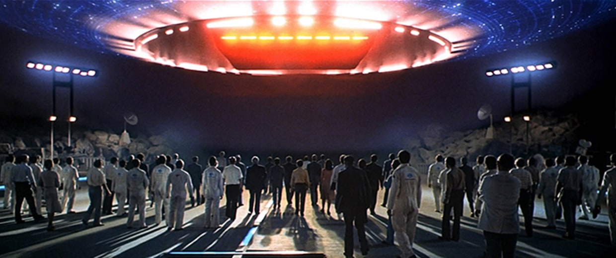 Image: "Close Encounters of the Third Kind" movie from 1977