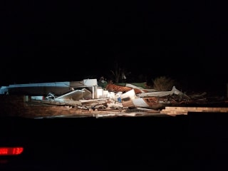 Image: Rosalie building destroyed by tornado in Alabama