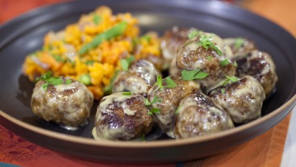 TODAY Show: Marcus Samuelsson cooks up delicious Swedish meatball on the TODAY Show on January 15, 2015.