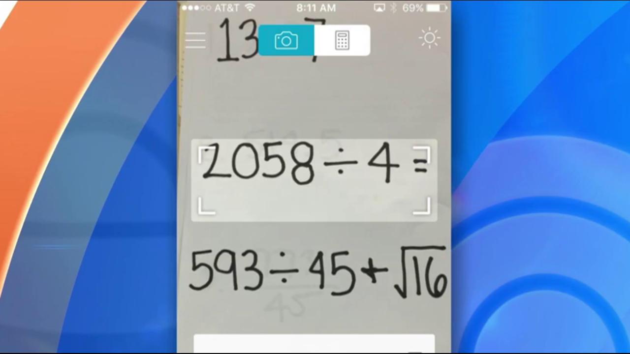 app that shows how to do math problems