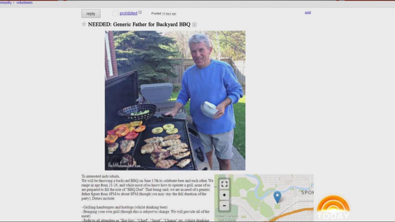 Hilarious 'generic dad for barbecue' ad on Craigslist goes ...