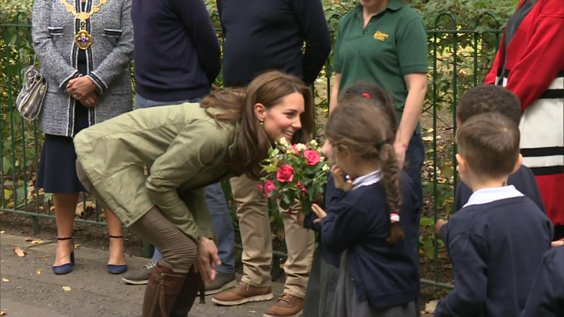Kate Middleton Dazzles in Tweed for Museum Visit