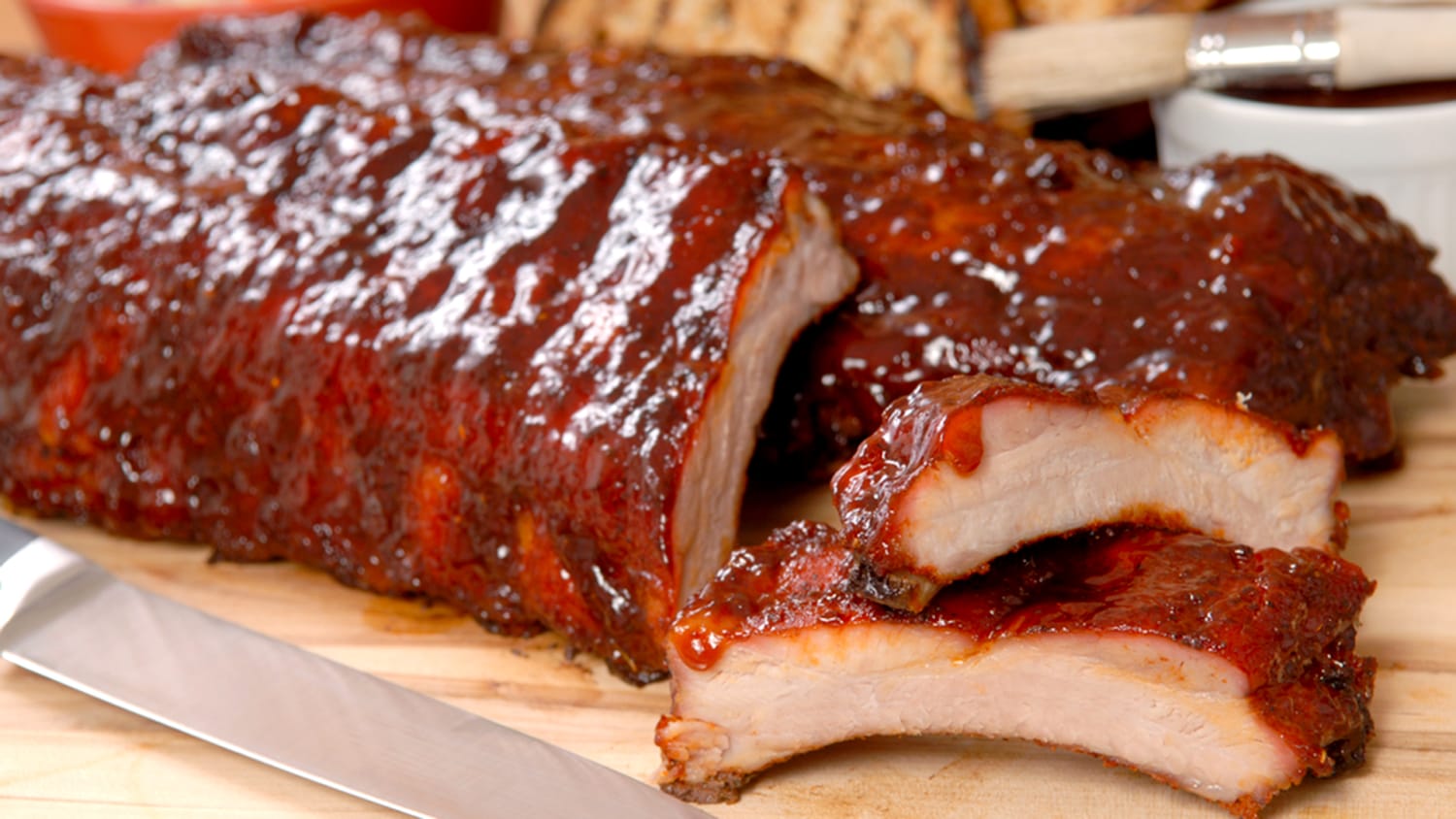 Image result for barbequed ribs