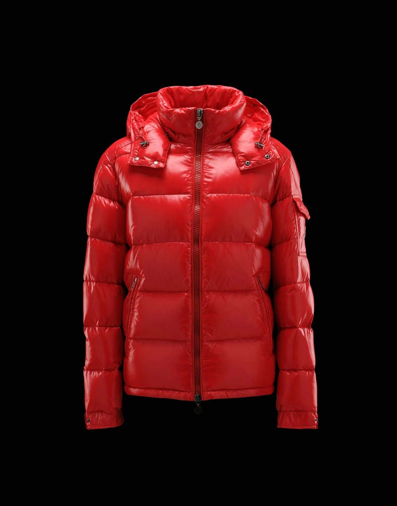 red moncler womens coat