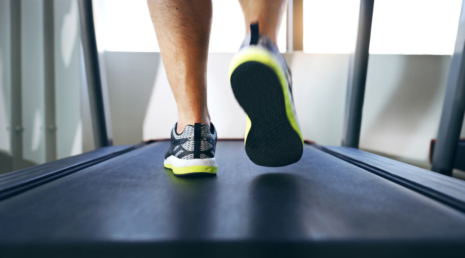 A one-month treadmill workout to get 