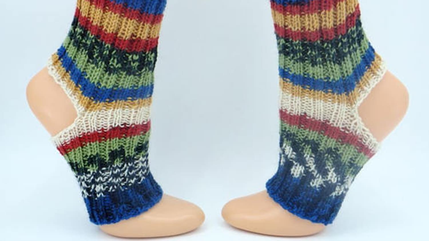knitted flip flop socks
