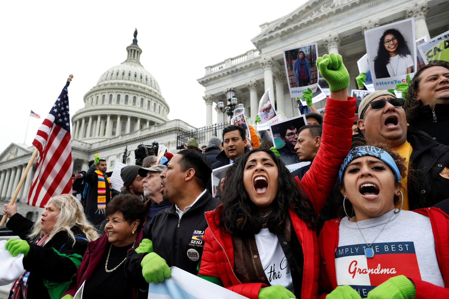 Image result for PHOTOS OF DREAMERS AT RALLIES