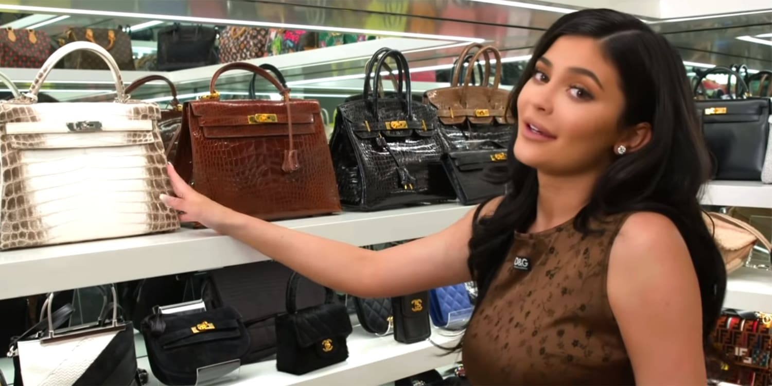 Kylie Jenner White Box Bag - Kylie Jenner Instagram