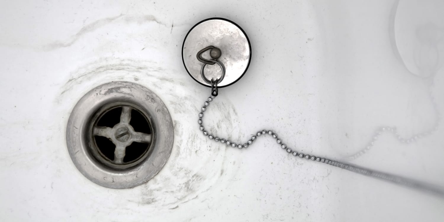 shower or tub drain and how to clean drains