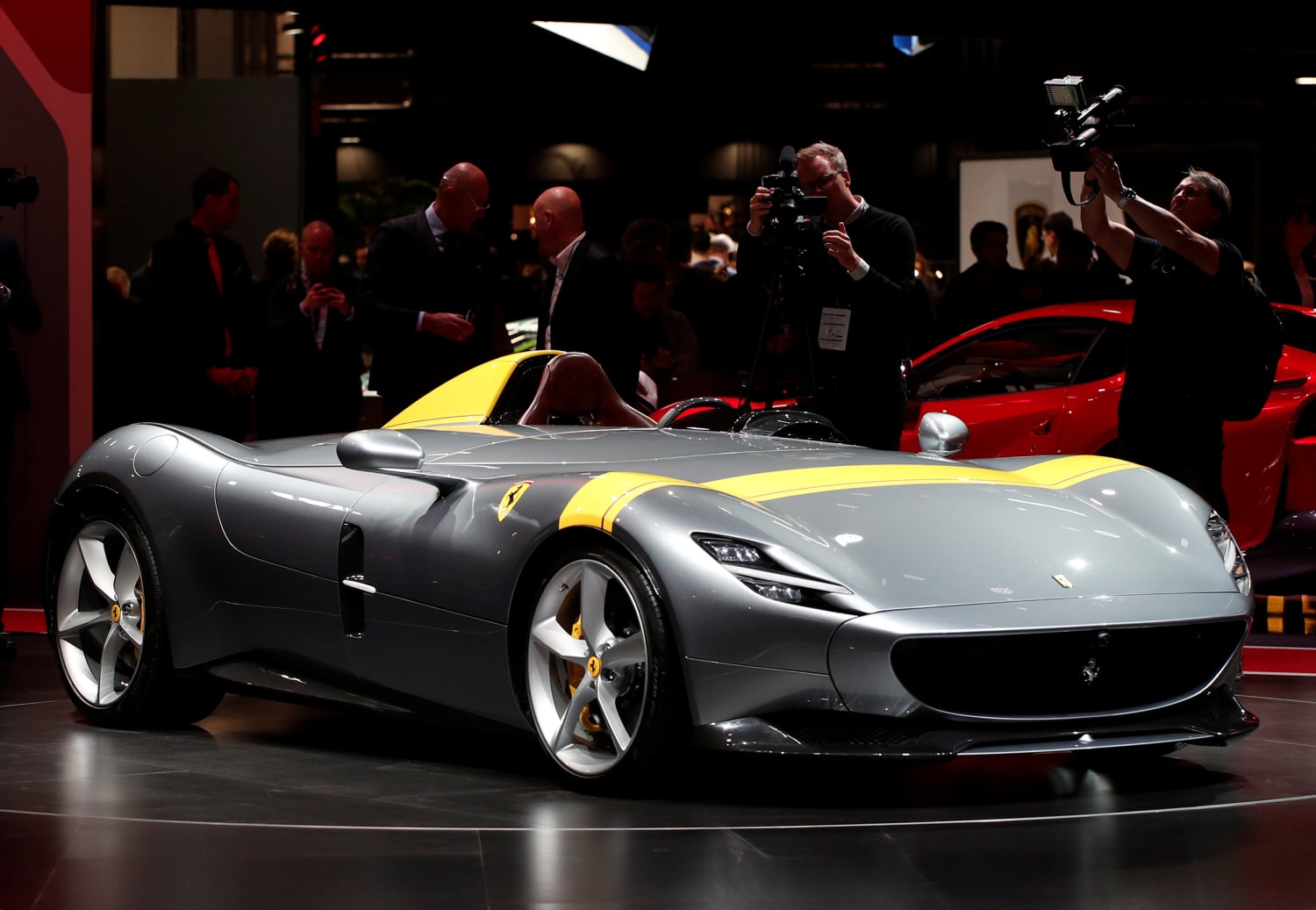 Would you ride in a Ferrari with no windshield?