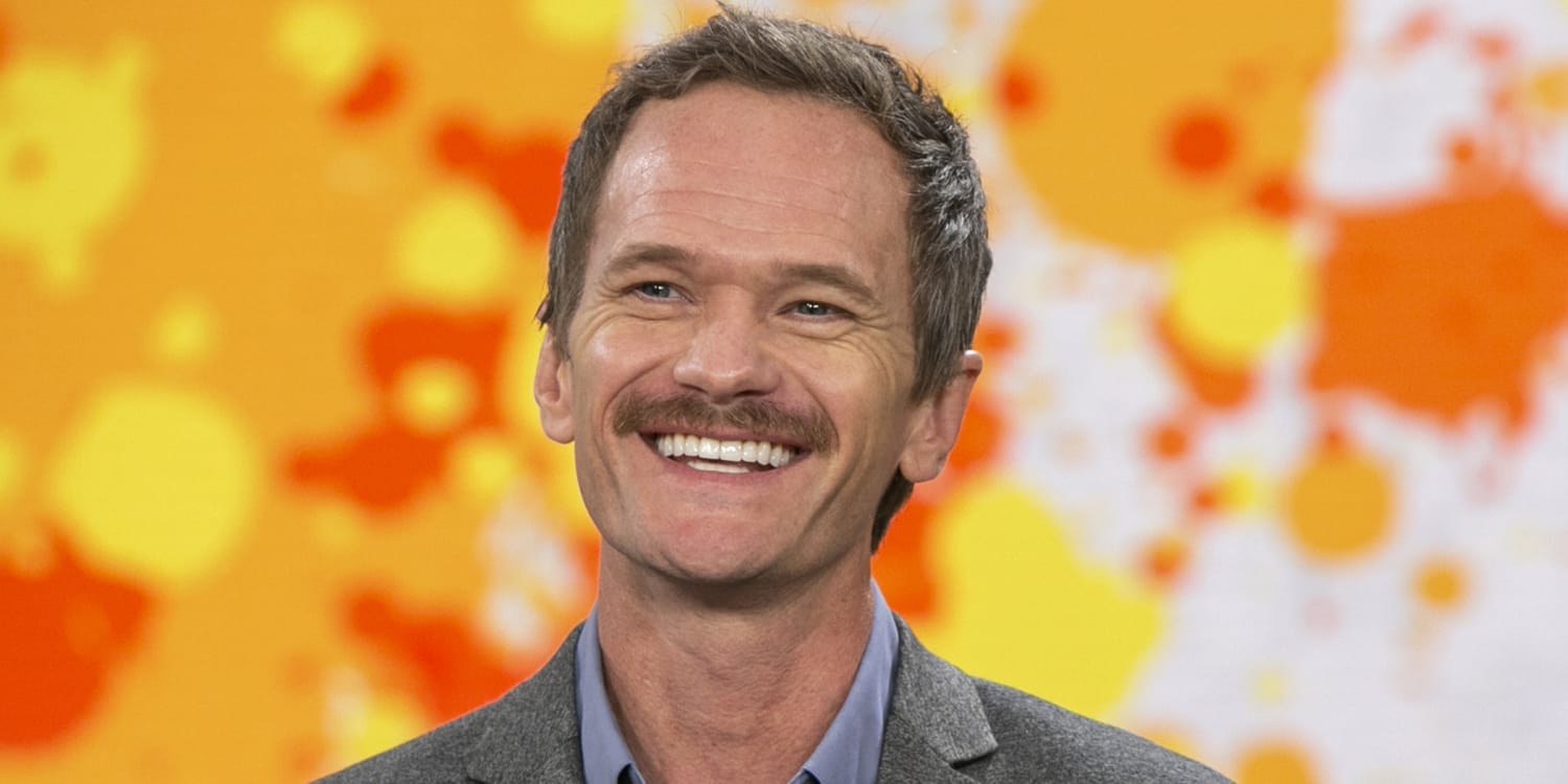 Neil Patrick Harris reveals why he's suddenly sporting a mustache