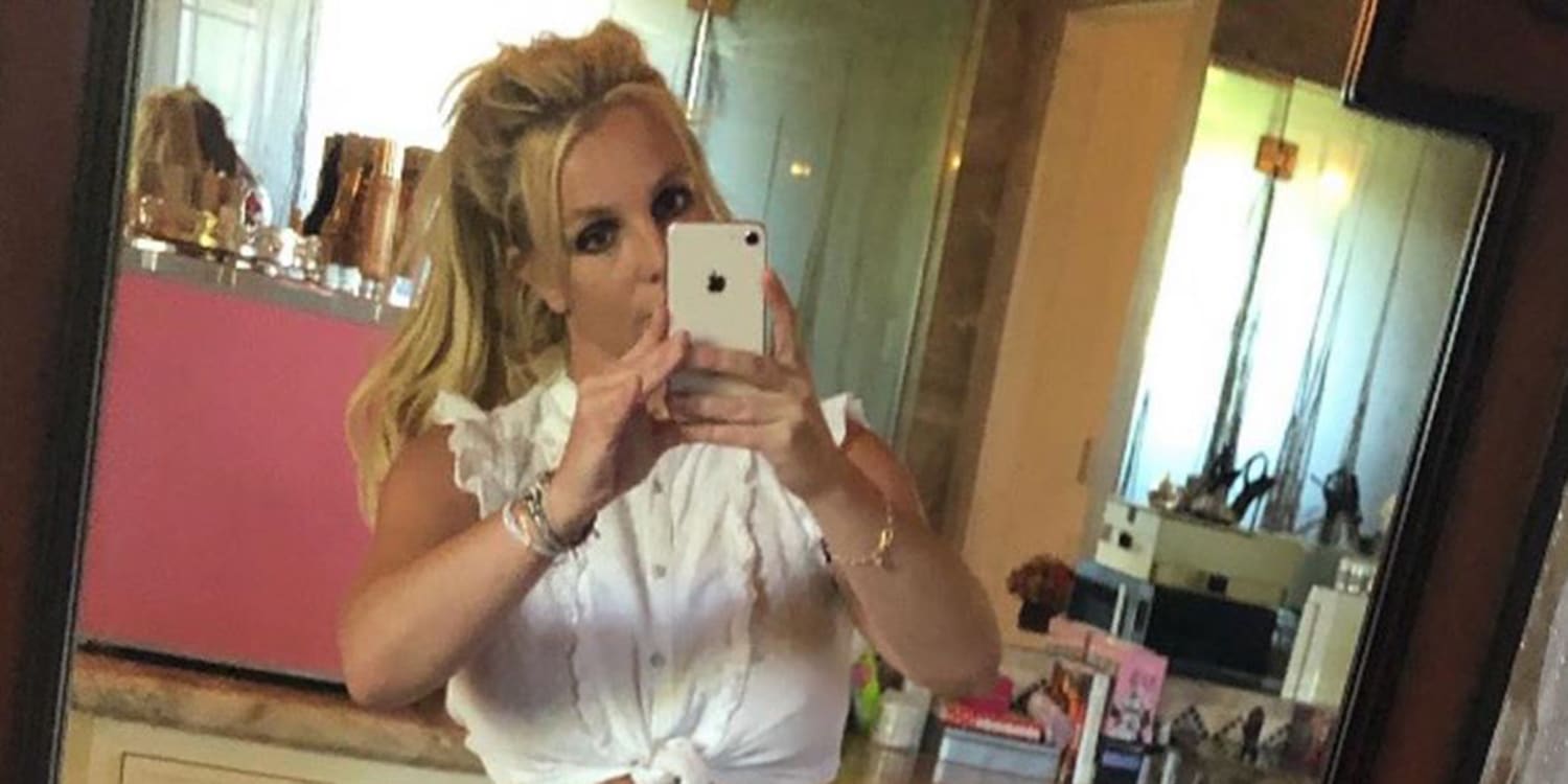 See Britney Spears Channel Her Baby One More Time Look 21 Years Later