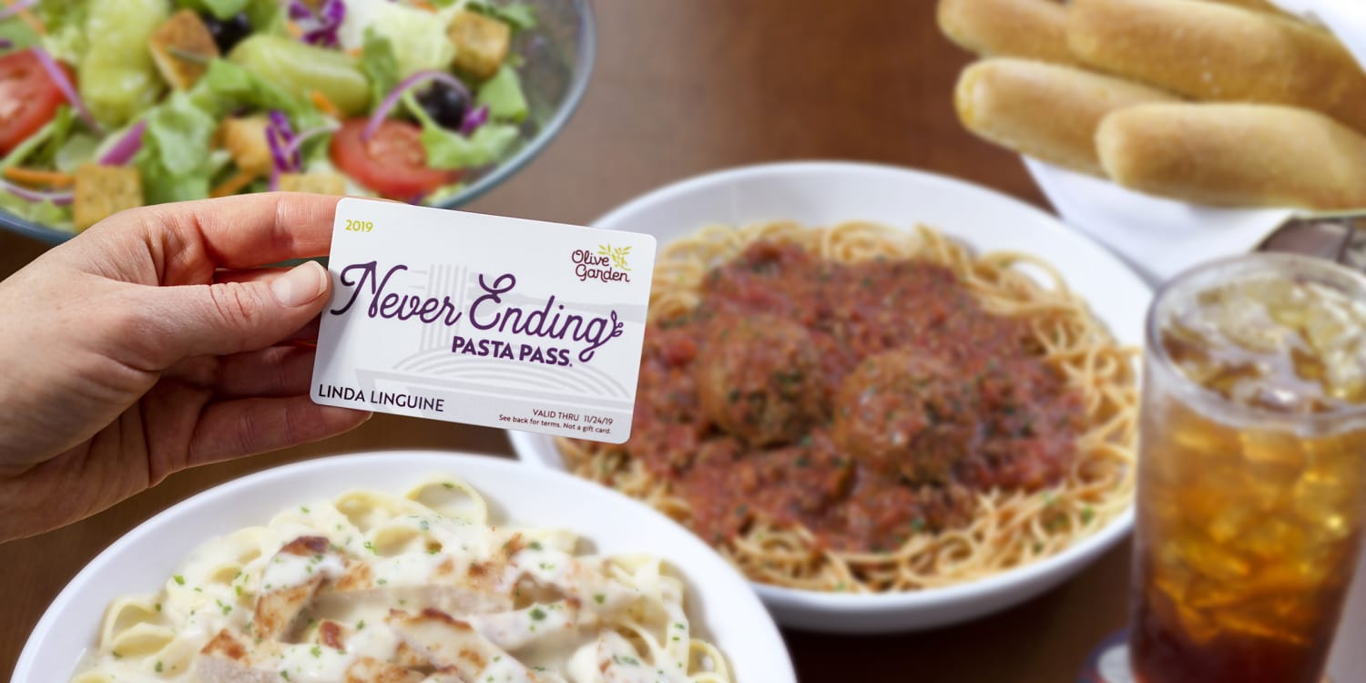 When Does Olive Garden S Pasta Pass Return It S Coming Back This