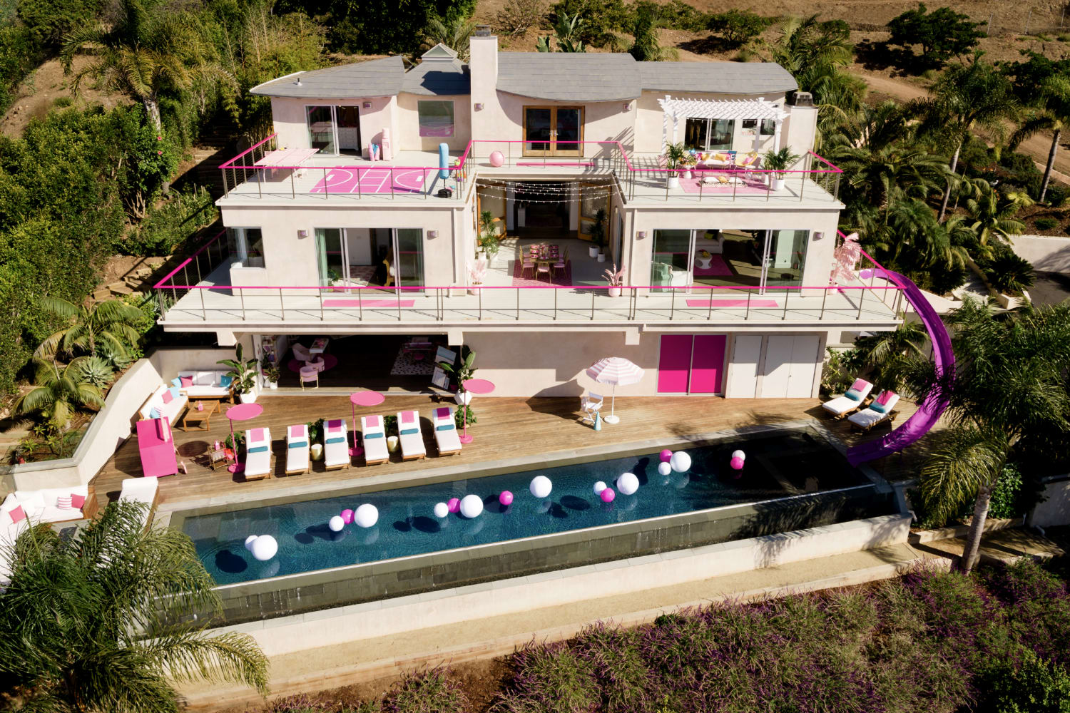 barbie dream house pool