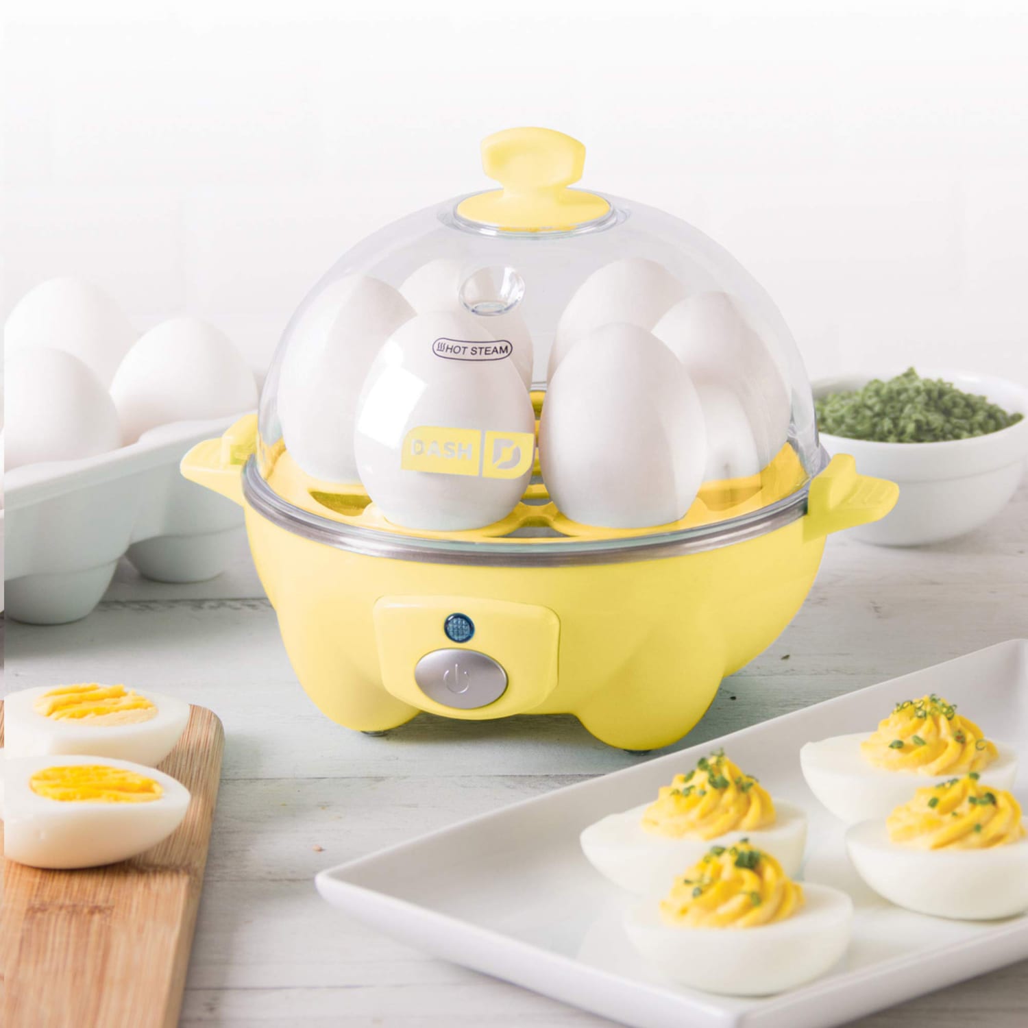 dash rapid egg cooker white
