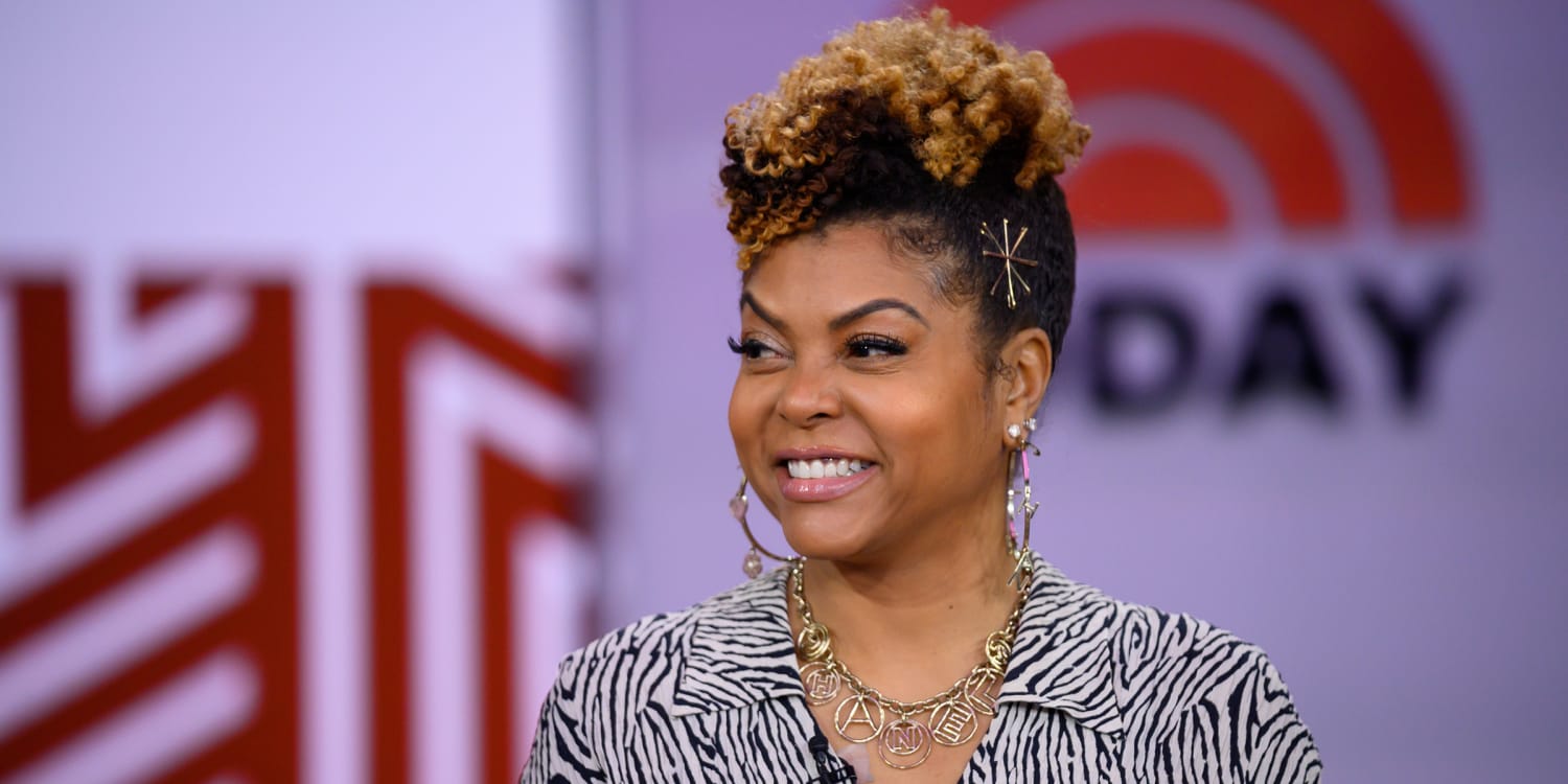 Taraji P Henson Shows Off Her Red Hair And Curls While In Quarantine