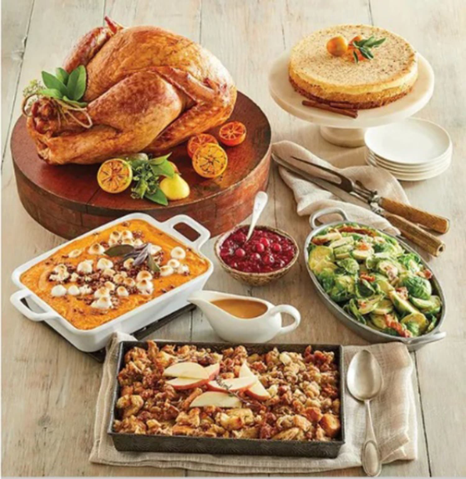Pre Cooked Thanksgiving Dinner Package