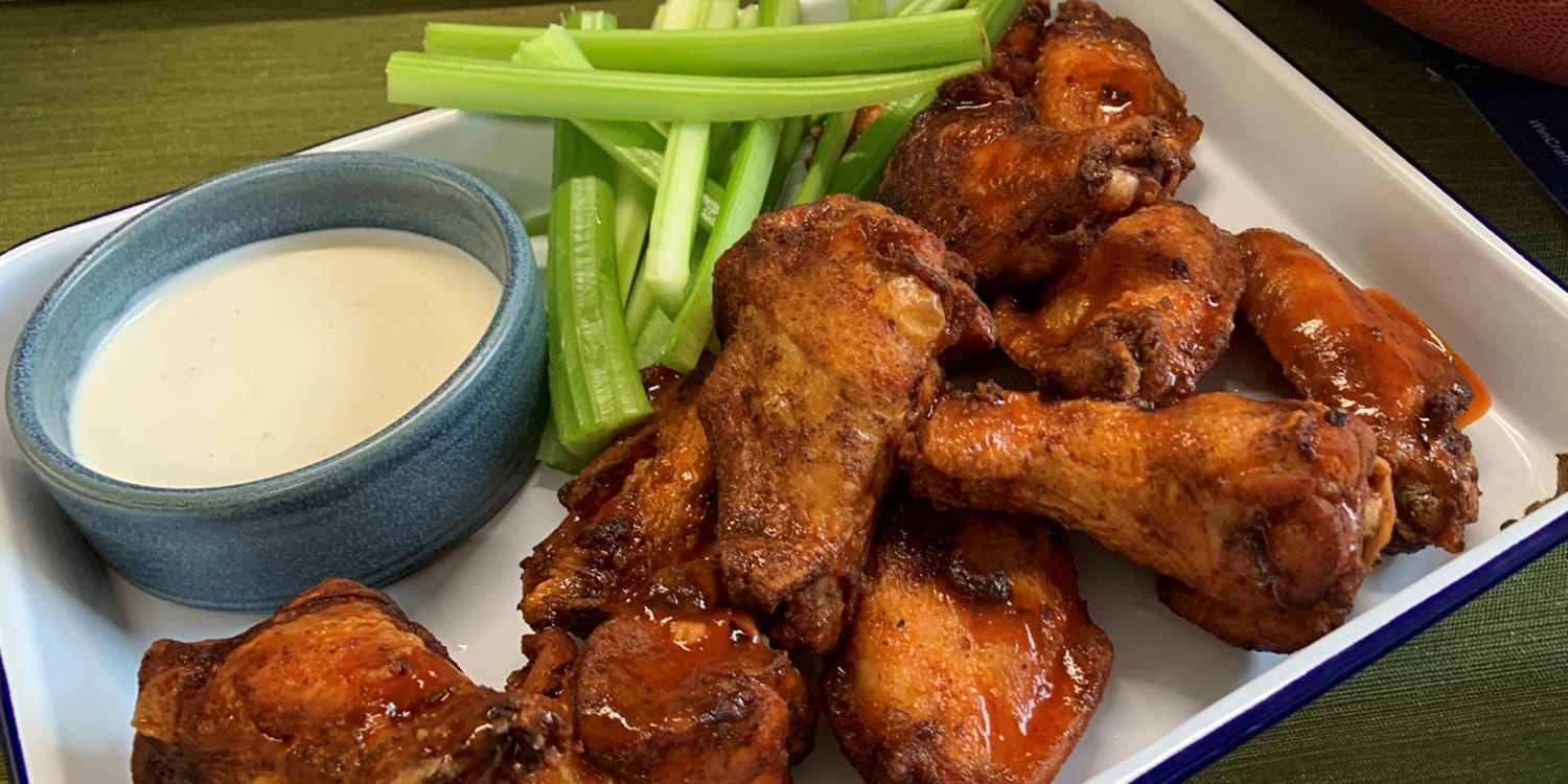 Smoked and Fried Chicken Wings - TODAY.com