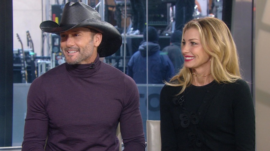 Image result for Tim McGraw and faith hill today show
